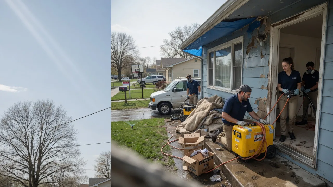Basement Flood Cleanup in Douglas, OK near me